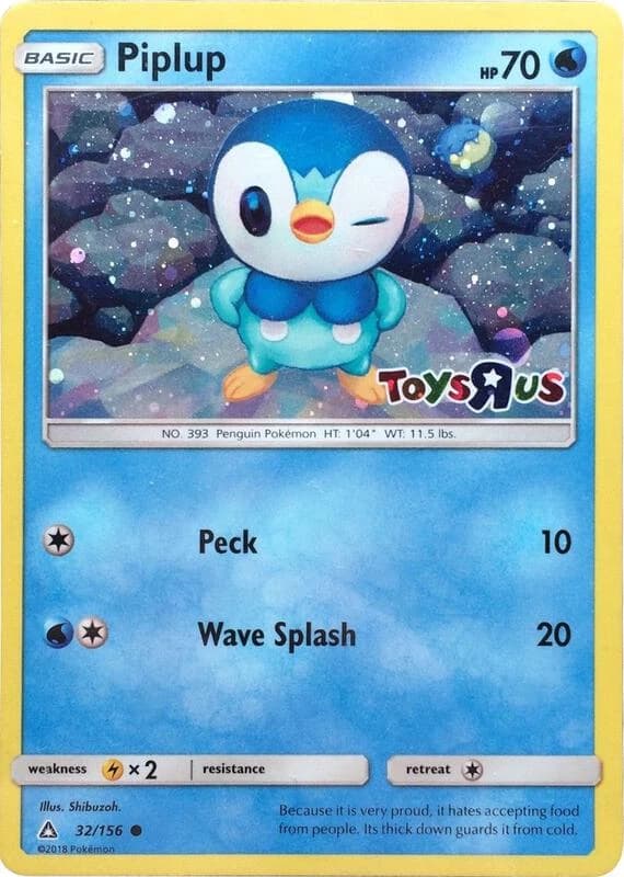 Piplup - 32/156 (Toys R Us)