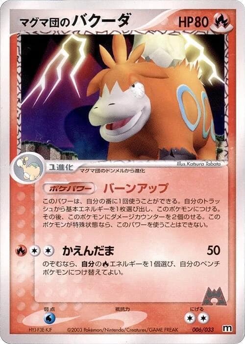 Team Magma's Camerupt