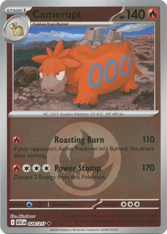 Camerupt (Energy Symbol Pattern)