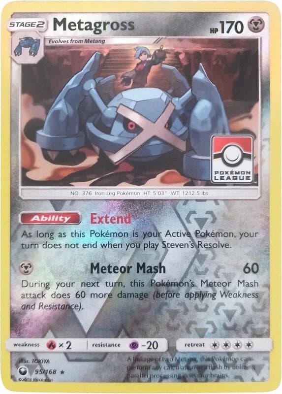Metagross - 95/168 (Pokemon League)