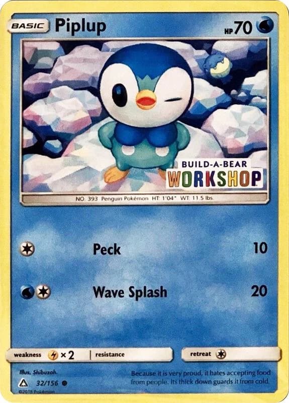 Piplup - 32/156 (Build-A-Bear Workshop Exclusive)