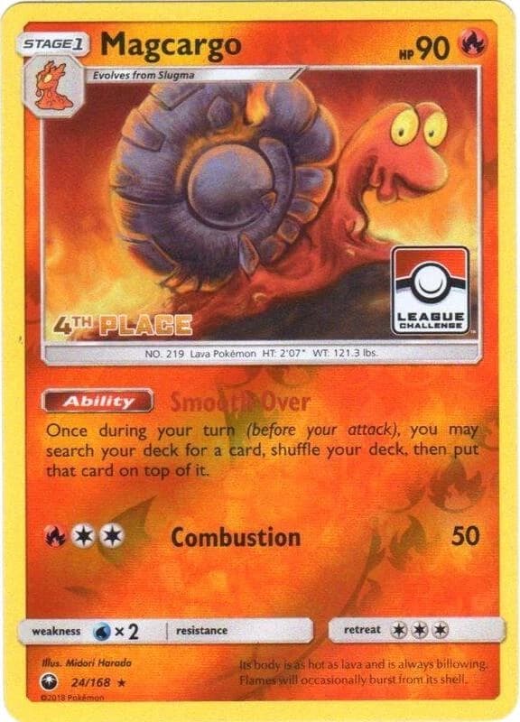 Magcargo - 24/168 (League Challenge) [4th Place]