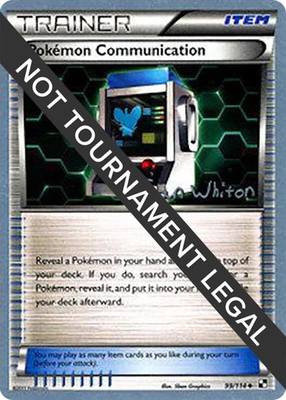 Pokemon Communication - 2013 (Ian Whiton)