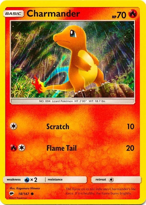 Charmander - 18/147 (Premium Collection Promo)