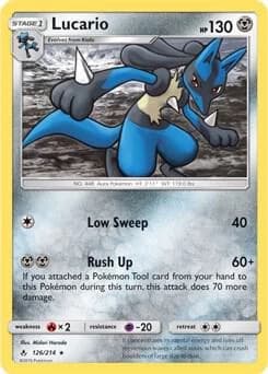 Lucario - 126/214 (SM Unbroken Bonds)