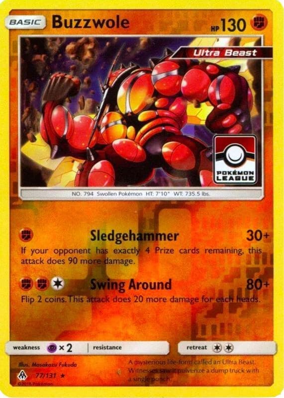 Buzzwole - 77/131 (Pokemon League)
