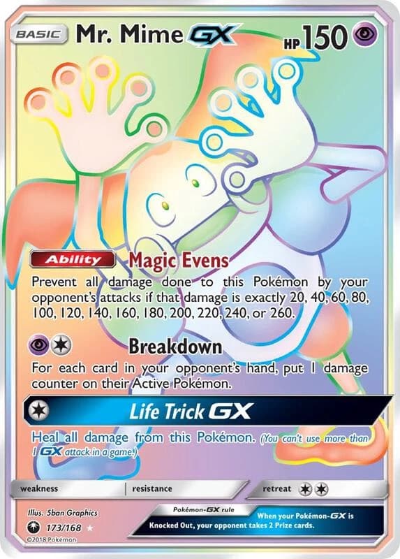 Mr. Mime GX (Secret)