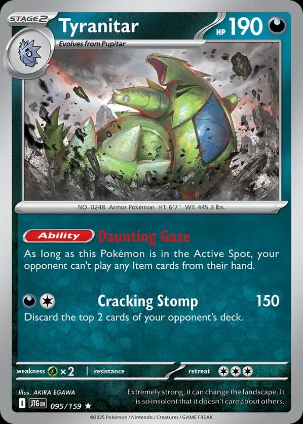 Tyranitar - 095/159 (Cosmos Foil)