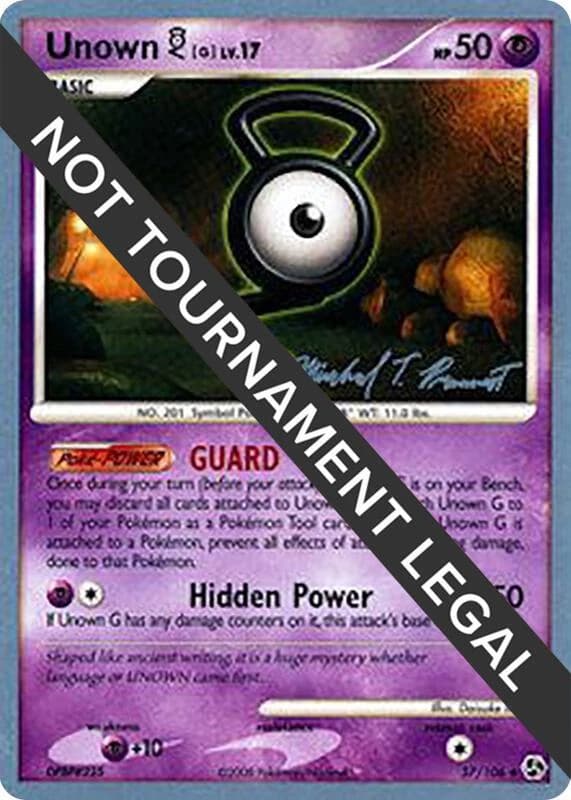Unown [G] - 2010 (Michael Pramawat)
