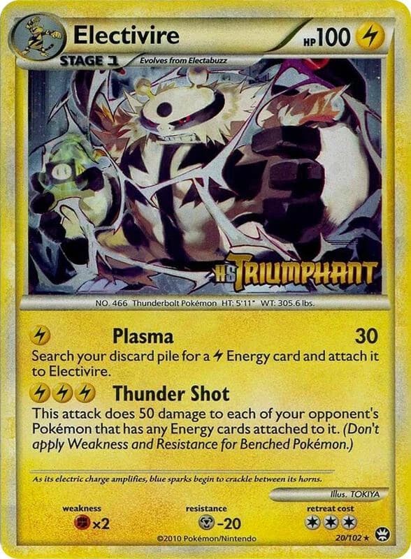 Electivire - 20/102 (Prerelease)