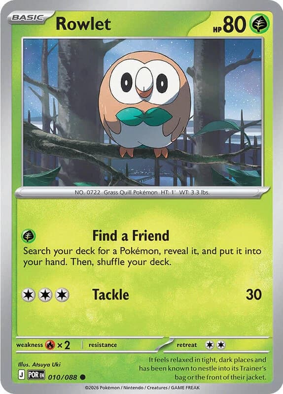 Rowlet - 010/088