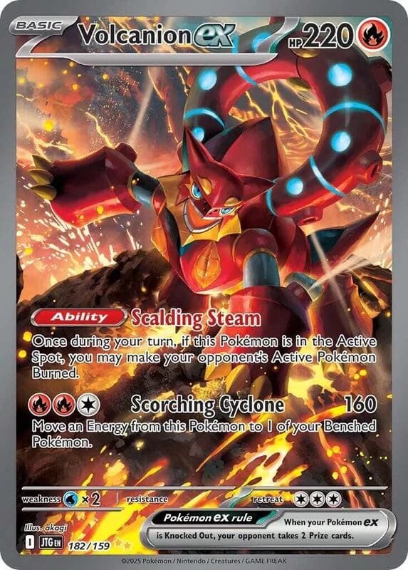 Volcanion ex - 182/159