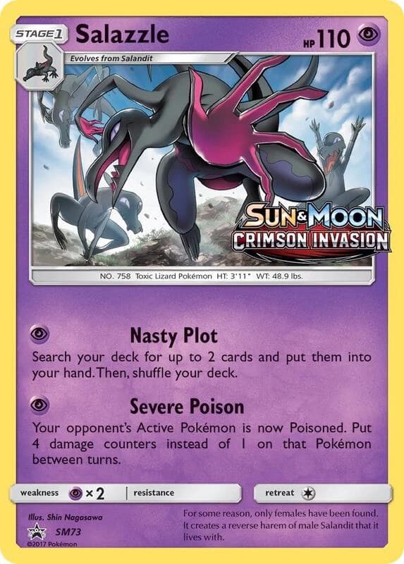 Salazzle - SM73 (Prerelease)