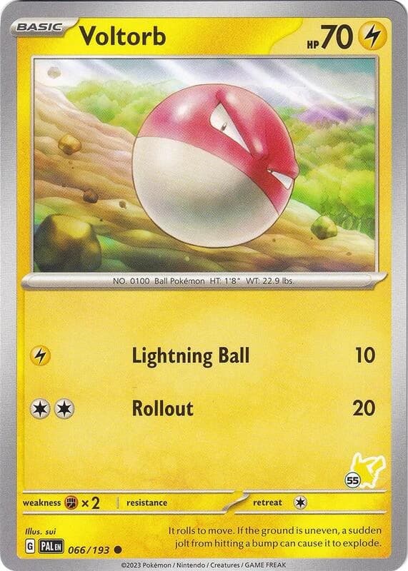 Voltorb - Pikachu 55