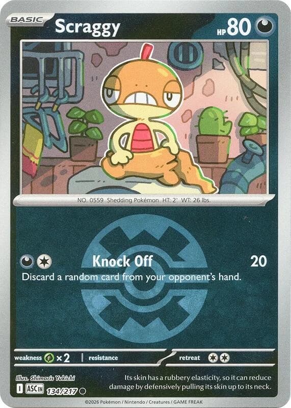 Scraggy (Quick Ball)