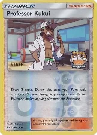 Professor Kukui - 128/149 (Regional Championships) [Staff]