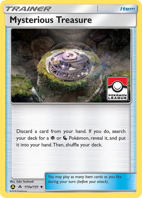 Mysterious Treasure - 113a/131 (Pokemon League)