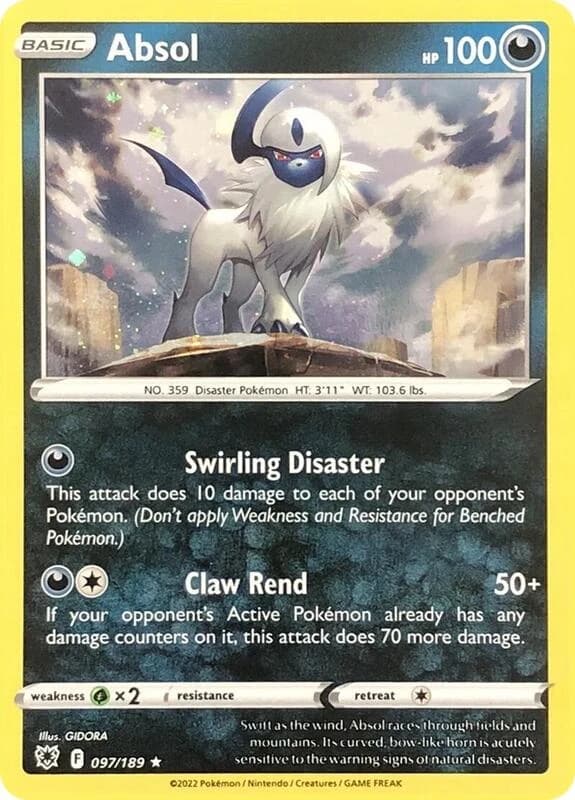 Absol - 097/189 (Cosmos Holo)
