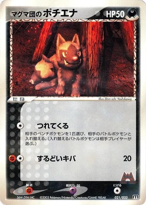 Team Magma's Poochyena - 021/033