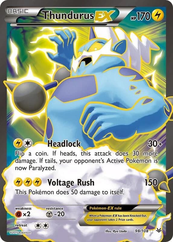 Thundurus EX (98 Full Art)