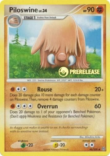 Piloswine - 46/100 (Prerelease)