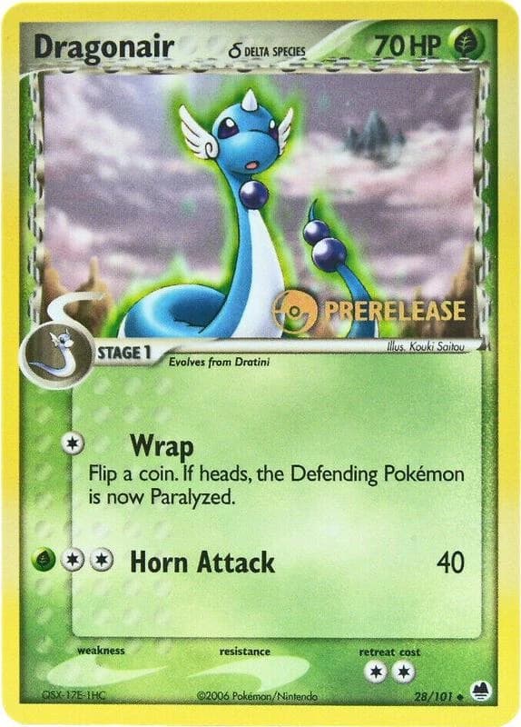 Dragonair (Delta Species) - 28/101 (Prerelease)