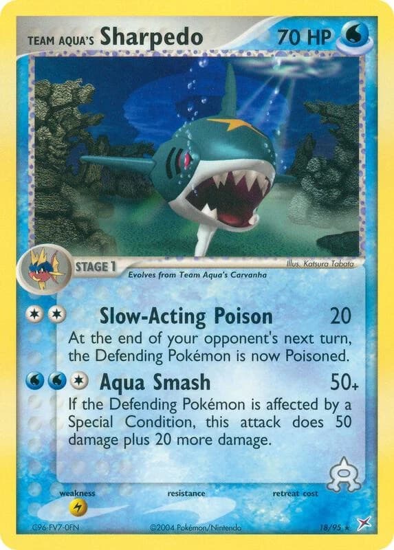 Team Aqua's Sharpedo - 18/95