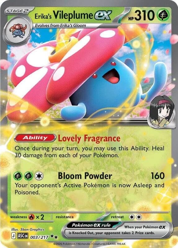 Erika's Vileplume ex