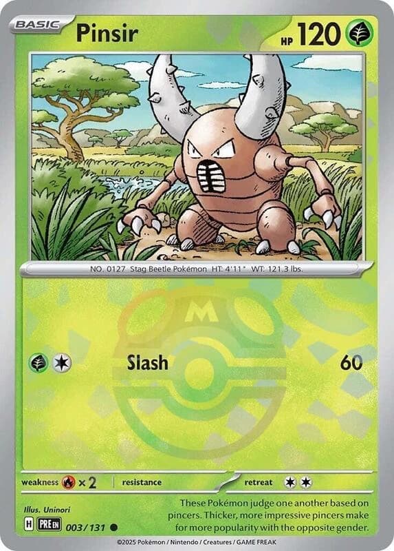 Pinsir (Master Ball Pattern)