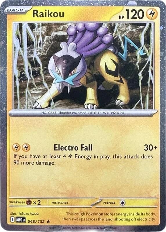 Raikou - 048/132 (Cosmos Holo)