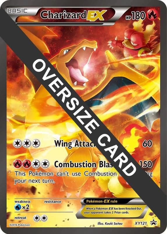 Charizard EX - XY121 (XY Black Star Promos)