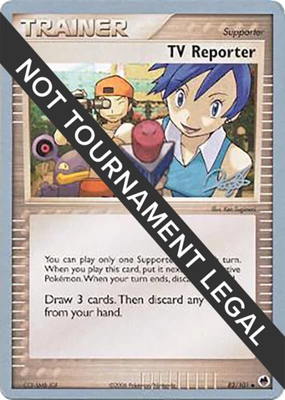 TV Reporter - 2008 (Paul Atanassov)