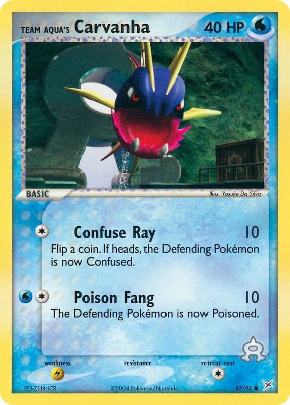 Team Aqua's Carvanha - 47/95