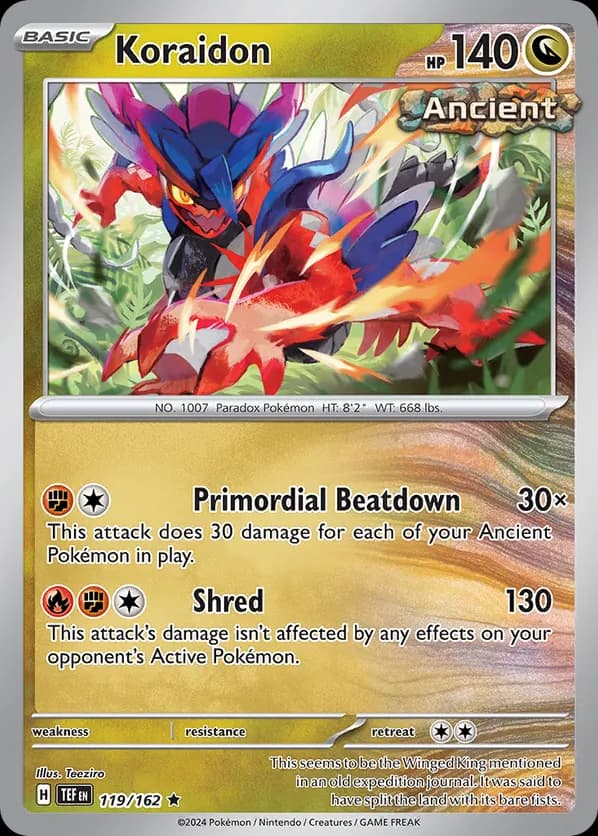 Koraidon - 119/162 (EB Games Promo)