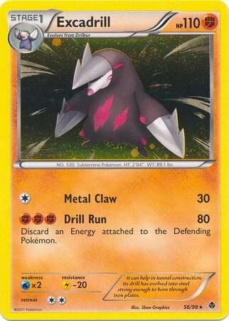 Excadrill - 56/98 (Cosmos Holo)