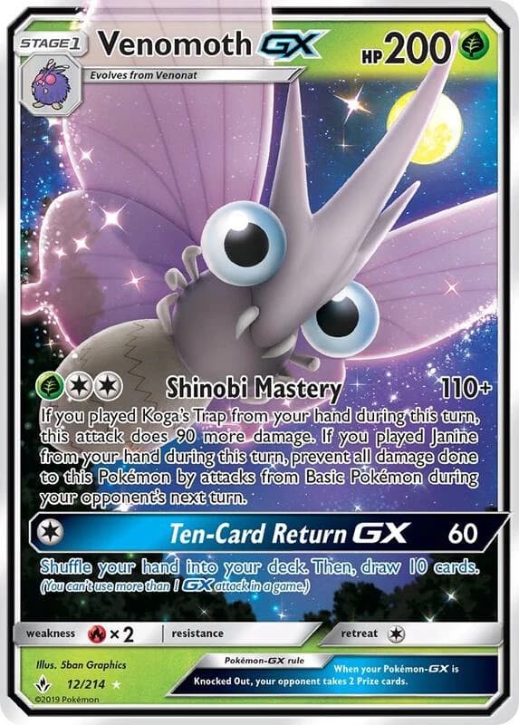 Venomoth GX