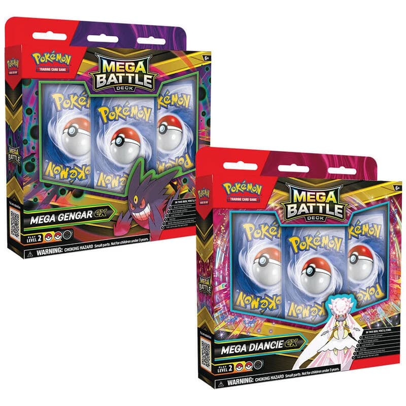 Mega Battle Deck: Mega Gengar ex/Mega Diancie ex [Set of 2]