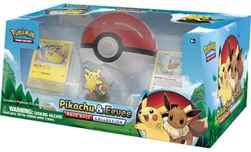 Pikachu & Eevee Poke Ball Collection