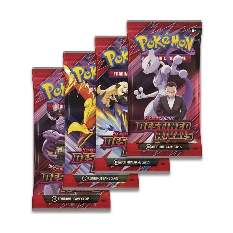 Destined Rivals Booster Pack Art Bundle [Set of 4]