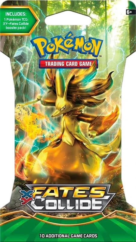 XY - Fates Collide Sleeved Booster Pack [Delphox BREAK]