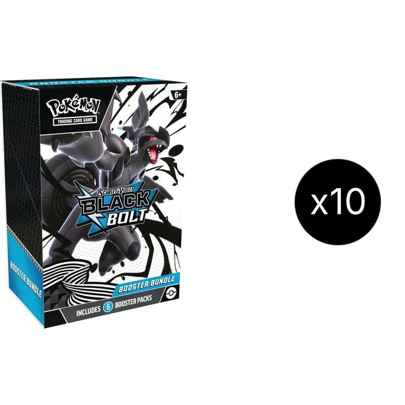 Black Bolt Booster Bundle Display