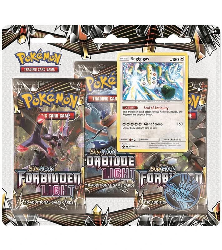 Forbidden Light 3 Pack Blister [Regigigas]