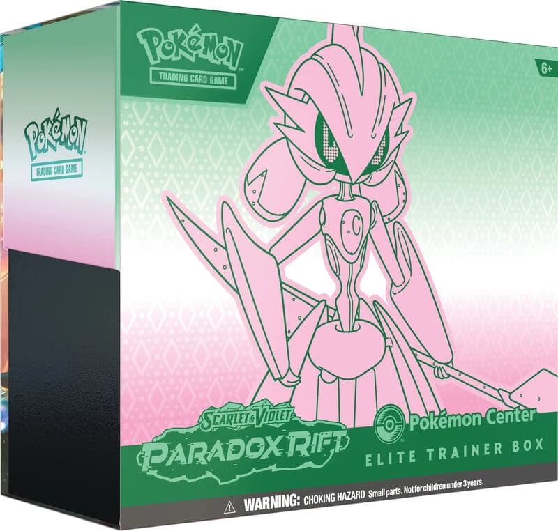 Paradox Rift Pokemon Center Elite Trainer Box (Exclusive) [Iron Valiant]